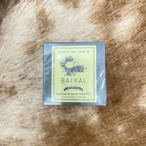 Trà thảo mộc Siberian Wellness Baikal tea N1, thanh nhiệt giải độc và hỗ trợ nhuận tràng,Hộp 30 gói.