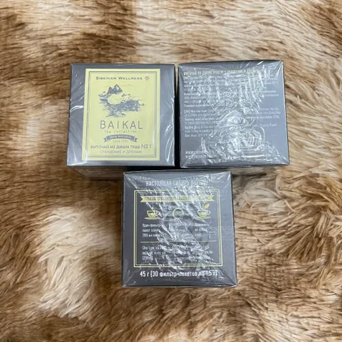 Trà thảo mộc Siberian Wellness Baikal tea N1, thanh nhiệt giải độc và hỗ trợ nhuận tràng,Hộp 30 gói.