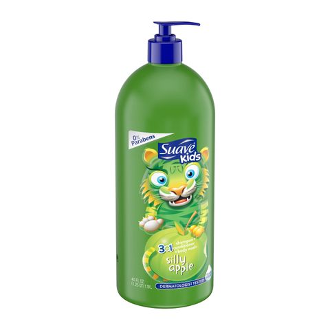 Sữa Tắm Suave Kid 3 in1 - Hương Táo Siêu Ngầu - Chuẩn Mỹ Cho Bé Nhe Mẹ - Size 1.18ml
