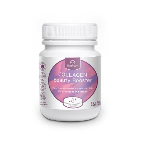 Viên uống bổ sung collagen New Zealand Lifestream Collagen Beauty Booster 60 viên