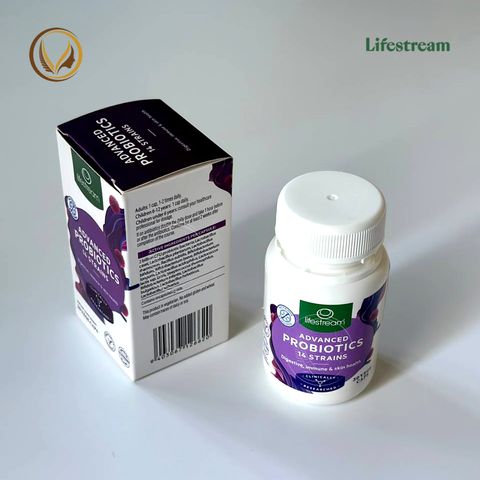 Viên uống men vi sinh New Zealand Lifestream Advanced Probiotics 30 viên