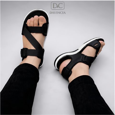 Dép quai hậu Thể Thao D.A.S thiết kế trẻ trung, Đế siêu nhẹ mặt đế đệm cao su EVA cực kỳ êm chân dây quai dù chắc chắn