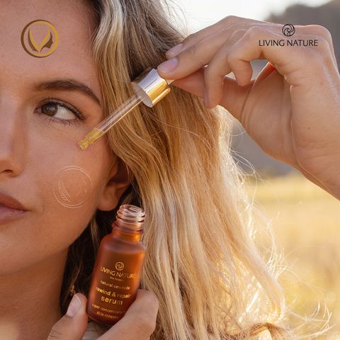Serum phục hồi và tái tạo da chuyên sâu Living Nature Rewind & Repair Serum 18ml