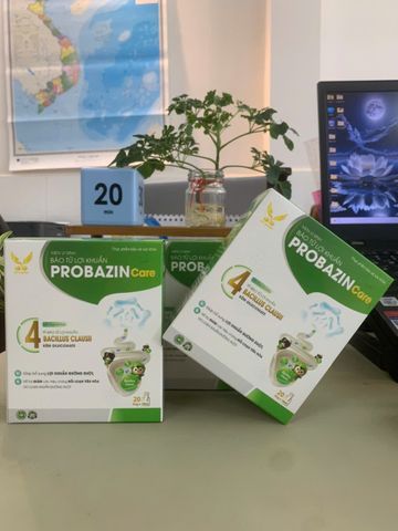 (Chính hãng) COMBO 2H Men Vi Sinh 4 Tỷ Bào Tử Lợi Khuẩn [TPBVSK 2H Probazin Care 4 tỷ]-H/20 ốngx10ml