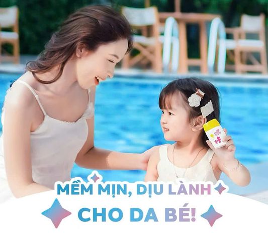 (Nhật) Kem Chống Nắng Trẻ Em Sun Bears Mild Gel OMI SPF35 PA+++