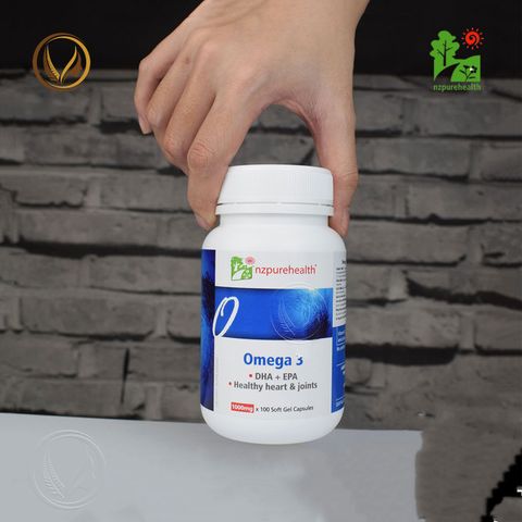 Viên uống dầu cá Omega 3 NZ Pure Health Omega 3 EPA + DHA 100 viên