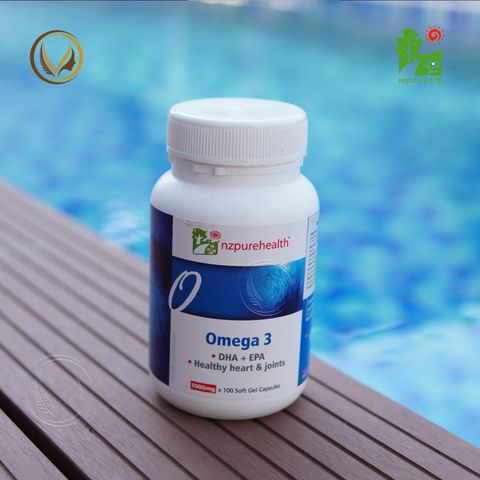 Viên uống dầu cá Omega 3 NZ Pure Health Omega 3 EPA + DHA 100 viên