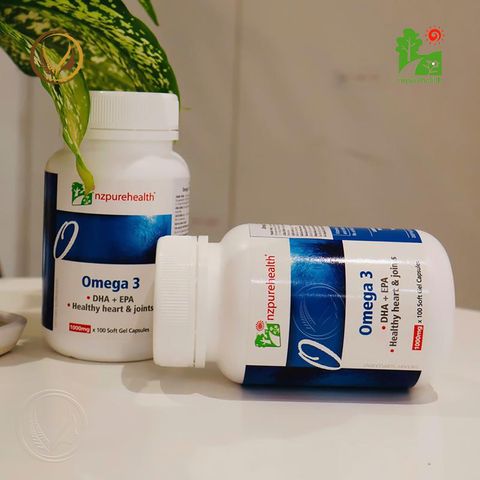 Viên uống dầu cá Omega 3 NZ Pure Health Omega 3 EPA + DHA 100 viên