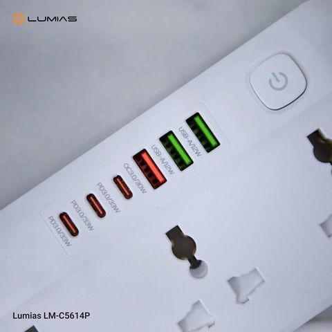 Ổ điện đa năng Lumias LM-C5614P dài 3m