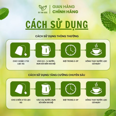 Trà An Khớp Herbafood - Giảm đau xương khớp, tê bì tay chân, Gout