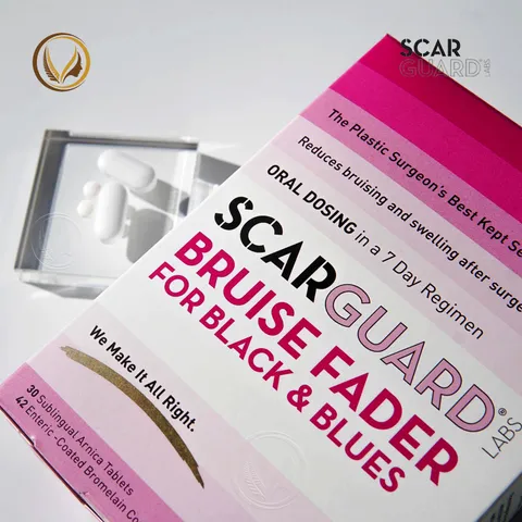 Viên làm tan vết bầm tím Mỹ Scarguard Bruise Fader For Black & Blues 72 viên