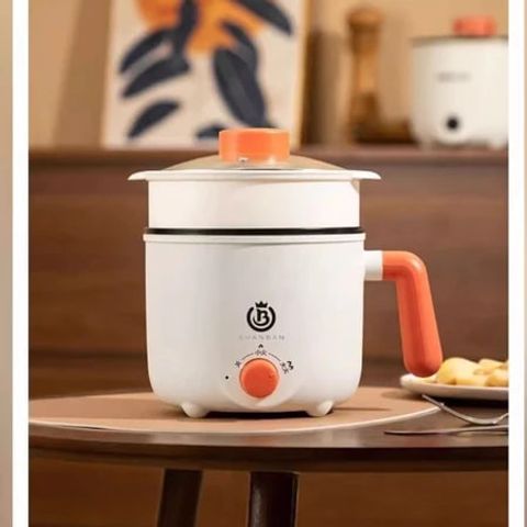 Ca Nấu Mì, Có Xửng Hấp Có 2 Chế Độ Nhiệt 1.8L
