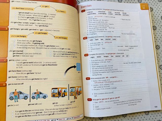English Grammar In Use - Bộ 3 cuốn bản nhập đẹp - Có đáp án file nghe