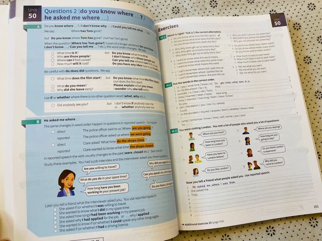English Grammar In Use - Bộ 3 cuốn bản nhập đẹp - Có đáp án file nghe