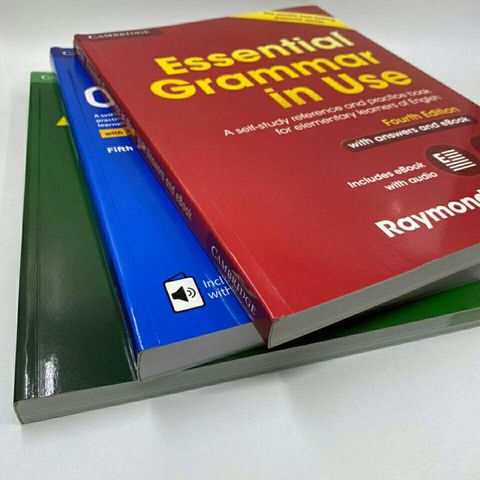 English Grammar In Use - Bộ 3 cuốn bản nhập đẹp - Có đáp án file nghe