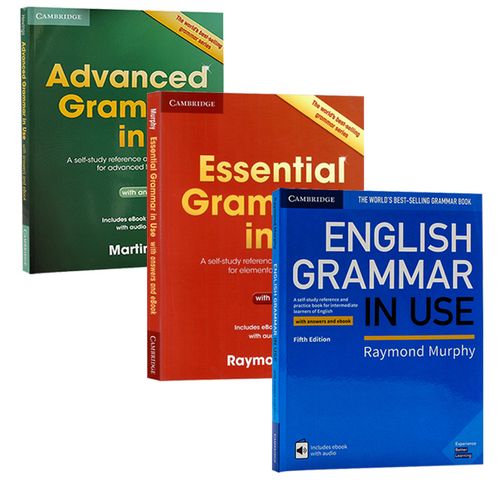 English Grammar In Use - Bộ 3 cuốn bản nhập đẹp - Có đáp án file nghe
