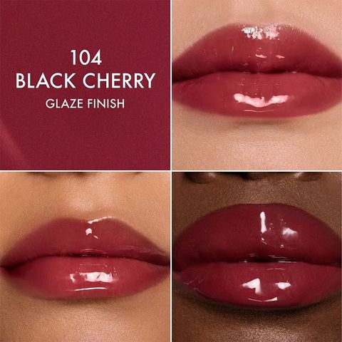 (Hàng công ty) Son Dưỡng Dior Addict Lip Glow Oil Màu 104 Black Cherry Đỏ Mận Nâu Chính hãng 654279