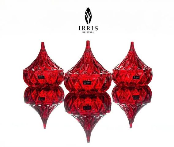 Set 3 thố mứt cao cấp Irris Hershey Kiss