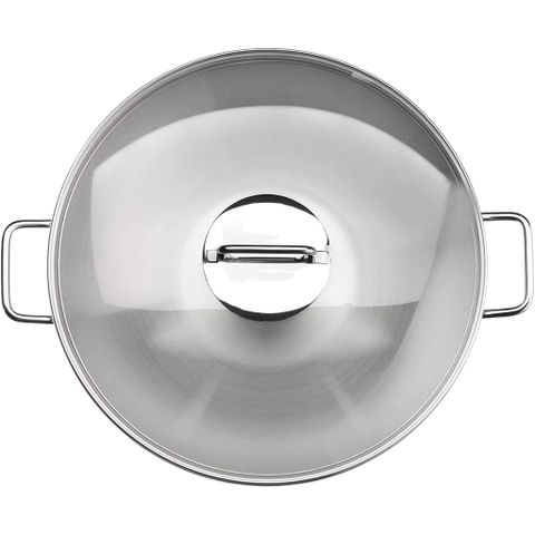 Chảo WMF Wok Party 28cm - Chất liệu Cromargan Cao Cấp, Chống Dính, Dùng Được Trên Tất Cả Các Loại Bếp, Hàng Nội Địa Đức