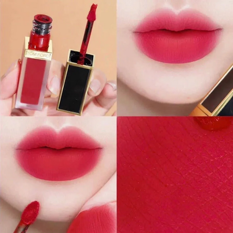 (Cao cấp) Son Kem Tom Ford TF 127 Temptress Màu Đỏ Hồng Chính hãng