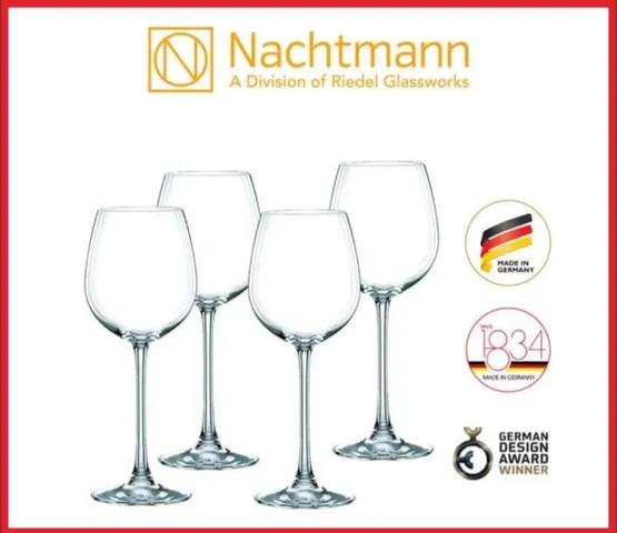 BỘ 4 LY RƯỢU VANG TRẮNG NACHTMANN VIVENDI 85692 474ML