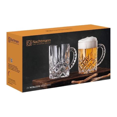 Set 2 cốc bia pha lê cao cấp Nachtmann 105362 500ml