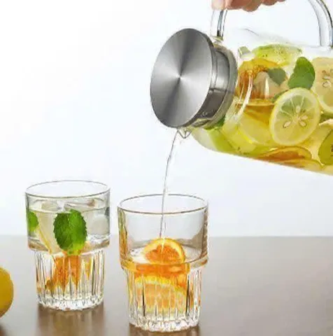  Bộ bình, ly thủy tinh cao cấp King Crystal (1 bình 1,9L + 4 ly 340ml)