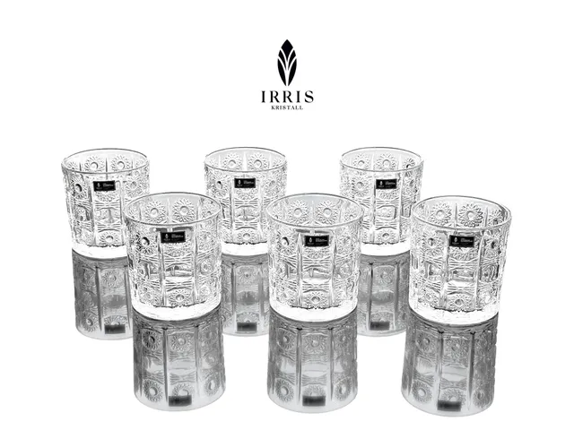 Set 6 cốc mài Irris DE GC285 285ml