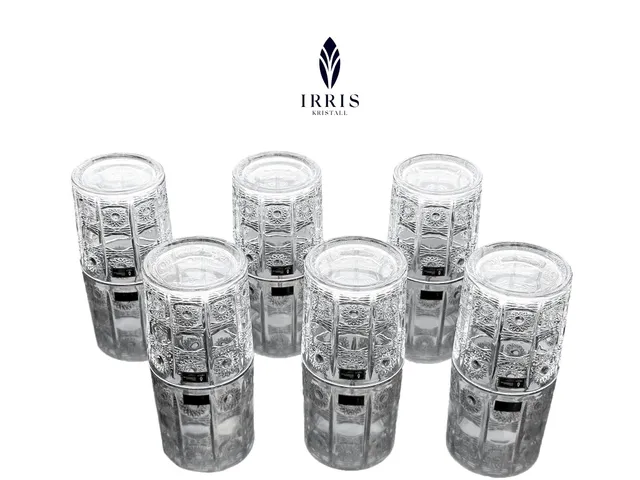 Set 6 cốc mài Irris DE GC285 285ml