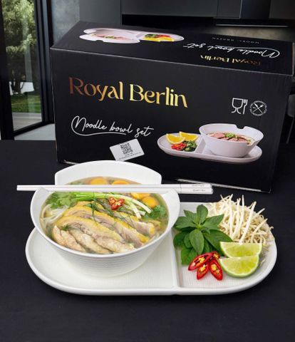Set 2 bát ăn phở kèm 2 đĩa đến từ Royal Berlin