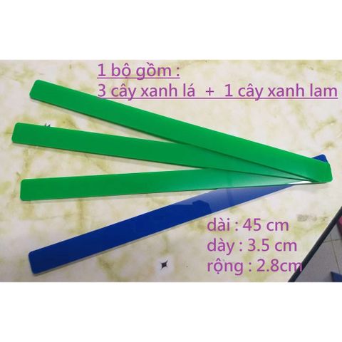 thước đẩy mạt chược - dài 45cm