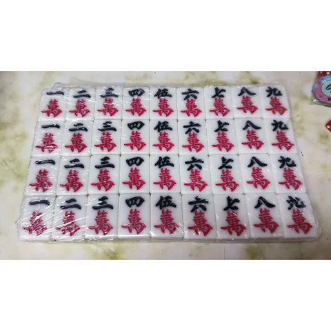 MẠT CHƯỢC SIZE LỚN 40MM - BẠCH NGỌC - 144 QUÂN