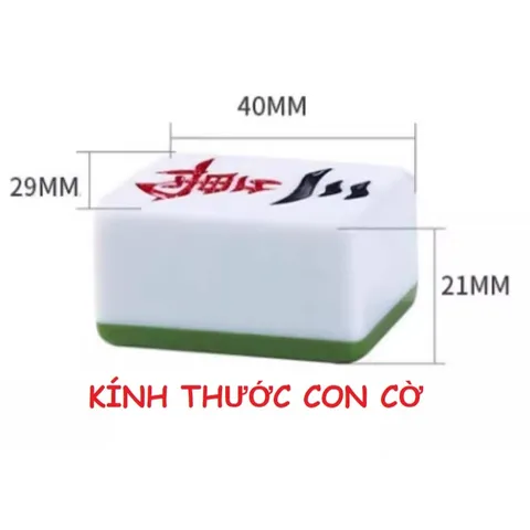 #bộ mạt chược #mạt chược #board game #cờ mạt chược - Mạt chược 144 quân cờ size lớn 42MM