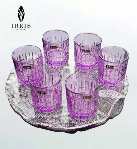 Bộ 6 cốc pha lê thuỷ tinh Irris GT8181