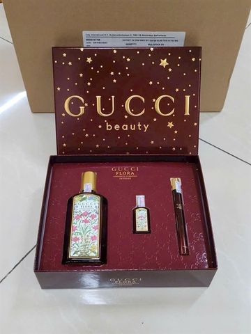 Set nước hoa Gucci Flora Gorgeous Gardenia Eau De Parfum hoa ngọt