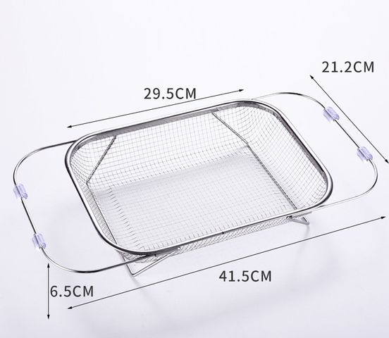 RỔ INOX GÁC BỒN RỬA CHÉN (TV1537)