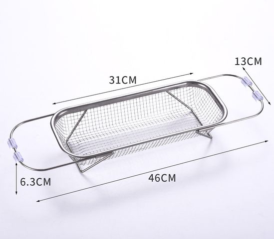 RỔ INOX GÁC BỒN RỬA CHÉN (TV1537)