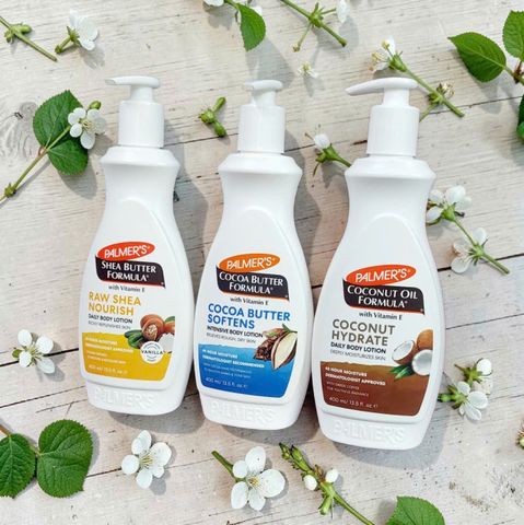 Lotion Palmer's Cocoa Butter Công Thức Dưỡng Sâu Shea & Dầu Dừa 400ml