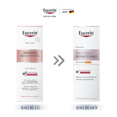 Kem Dưỡng Eucerin Làm Sáng Da Ban Ngày SPF30 50ml - Giảm Thâm Nám, Bảo Vệ Da Chống Nắng, Dưỡng Ẩm Hiệu Quả