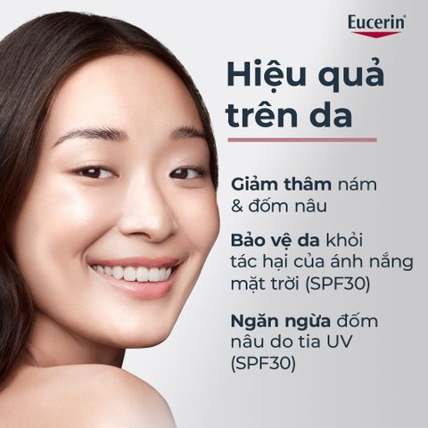 Kem Dưỡng Eucerin Làm Sáng Da Ban Ngày SPF30 50ml - Giảm Thâm Nám, Bảo Vệ Da Chống Nắng, Dưỡng Ẩm Hiệu Quả