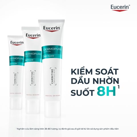 Gel Dưỡng Eucerin 40ml - Hỗ Trợ Giảm Mụn Viêm, Mờ Thâm, Chăm Sóc Da Nhạy Cảm - Pro ACNE Solution A.I Clearing Treatment