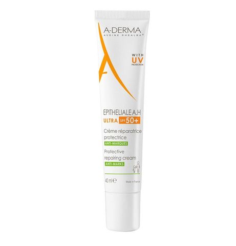 Kem Dưỡng Chống Nắng A-Derma Epitheliale A.H 40ml - Kem Hỗ Trợ Liền Sẹo, Tái Tạo Da, Dành Cho Da Nhạy Cảm, Chứa Chiết Xuất Tự Nhiên