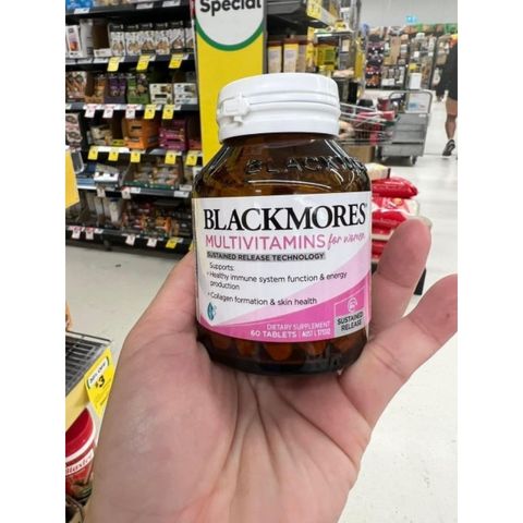 Blackmores Multivitamin for women 60 viên nội địa Úc