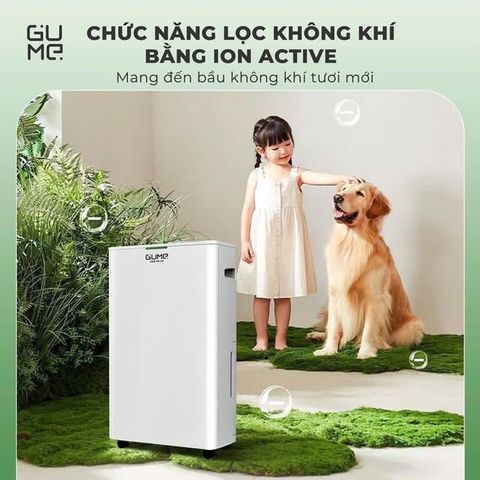MÁY HÚT ẨM KIÊM LỌC KHÔNG KHÍ GUME GM-D2 (25L/ngày)