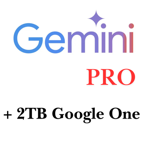 Tài Khoản Gemini Pro 12 Tháng - Kèm 2TB dung lượng google One