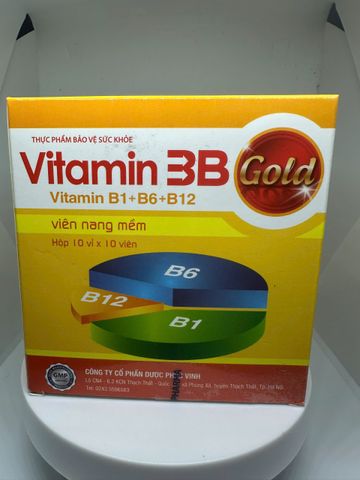 Viên uống VITAMIN 3B Phúc Vinh giúp bồi bổ cơ thể (Hộp 100 viên)