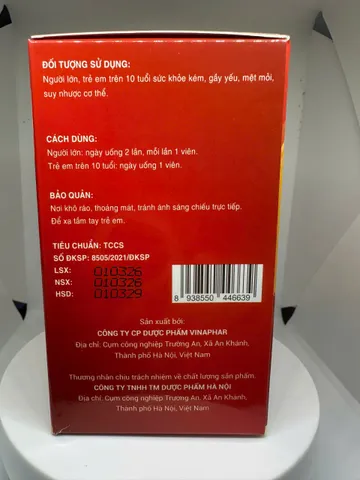 Viên uống 12B Ginseng Linzhi Giúp Bổ Sung Sức Khỏe, Tăng Cường Sức Đề Kháng - Hộp 100 viên