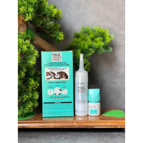 Nhuộm tóc che phủ tóc bạc L'Oréal Paris Magic Retouch Permanent màu 4 dark brown
