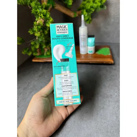 Nhuộm tóc che phủ tóc bạc L'Oréal Paris Magic Retouch Permanent màu 4 dark brown