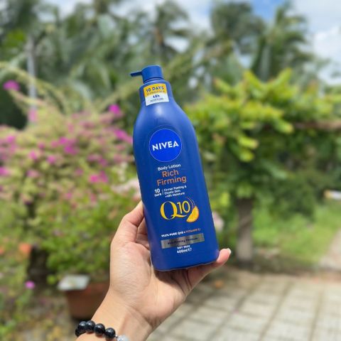 Dưỡng thể NIVEA Q10 + Vitamin C Firming Body Lotion 400ml